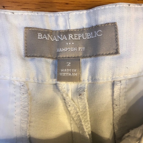 Banana Republic Hampton Fit Cropped Pants | Sz 2 - Picture 3 of 5